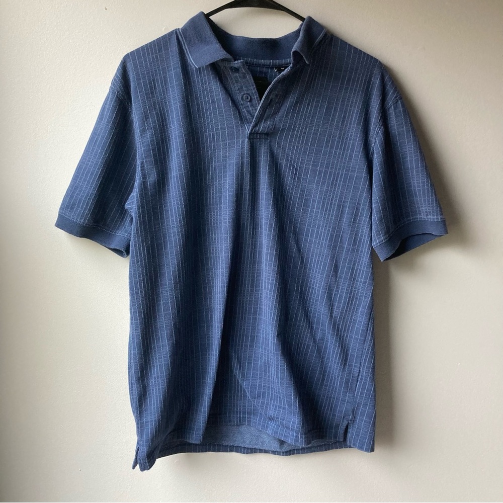 Retro Style Dusty Navy Blue Shirt